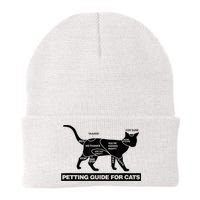 Petting Chart For A Cat Funny How To Pet A Cat Meme Beanie