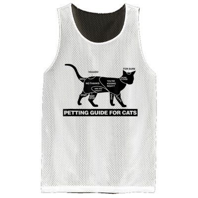 Petting Chart For A Cat Funny How To Pet A Cat Meme Mesh Reversible Basketball Jersey Tank