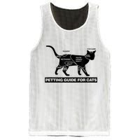 Petting Chart For A Cat Funny How To Pet A Cat Meme Mesh Reversible Basketball Jersey Tank
