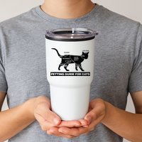 Petting Chart For A Cat Funny How To Pet A Cat Meme Tumbler