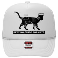 Petting Chart For A Cat Funny How To Pet A Cat Meme Trucker Hat