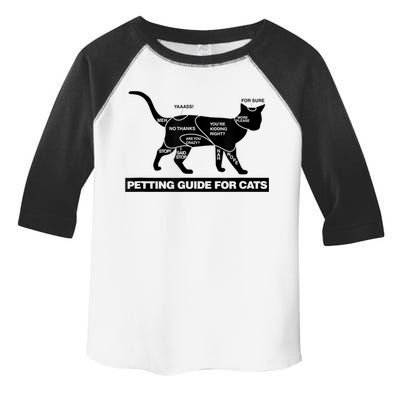 Petting Chart For A Cat Funny How To Pet A Cat Meme Toddler Fine Jersey T-Shirt