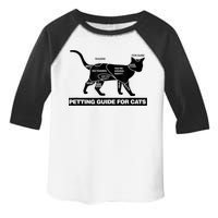 Petting Chart For A Cat Funny How To Pet A Cat Meme Toddler Fine Jersey T-Shirt