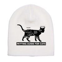 Petting Chart For A Cat Funny How To Pet A Cat Meme Short Acrylic Beanie