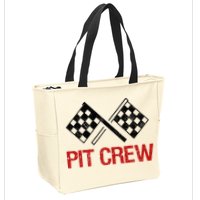 Pit Crew For Racing Car Parties Zip Tote Bag