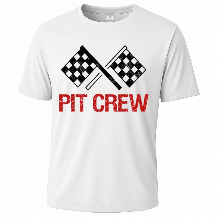 Pit Crew For Racing Car Parties Cooling Performance Crew T-Shirt