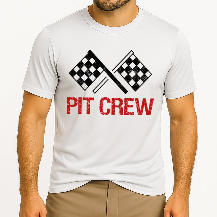 Pit Crew For Racing Car Parties Cooling Performance Crew T-Shirt