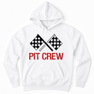 Pit Crew For Racing Car Parties Hoodie