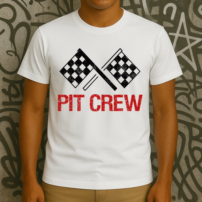 Pit Crew For Racing Car Parties T-Shirt