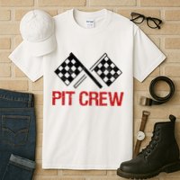 Pit Crew For Racing Car Parties Tall T-Shirt