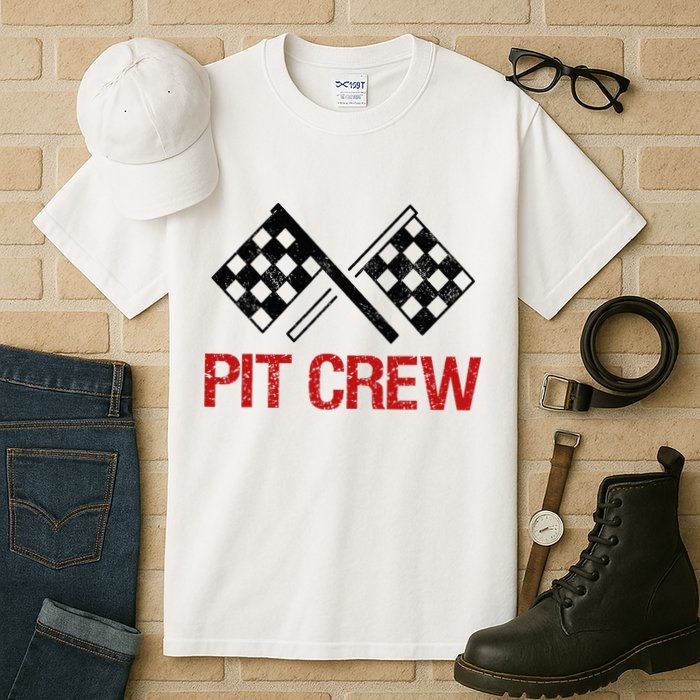 Pit Crew For Racing Car Parties Tall T-Shirt