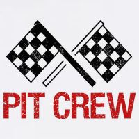 Pit Crew For Racing Car Parties Magnet