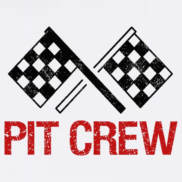 Pit Crew For Racing Car Parties Magnet