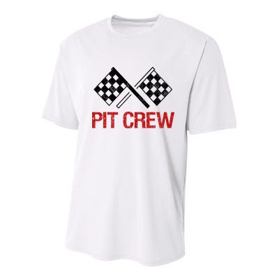Pit Crew For Racing Car Parties Youth Performance Sprint T-Shirt