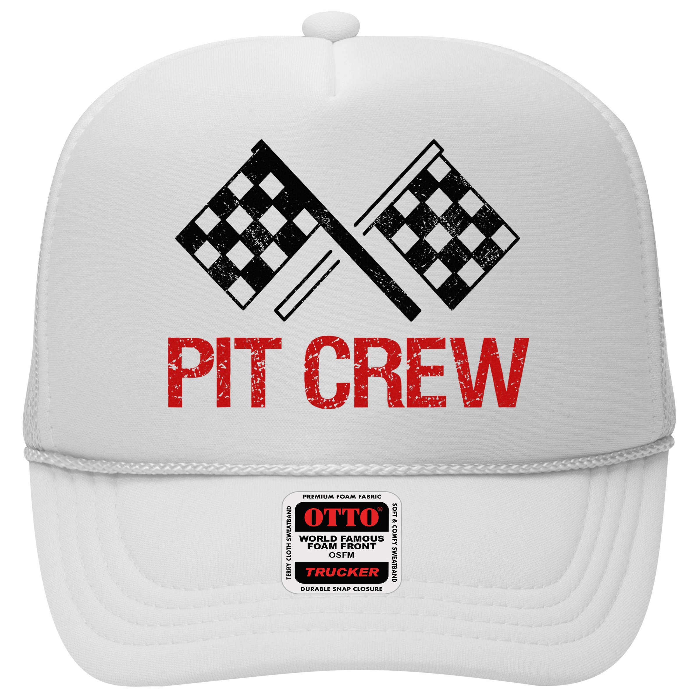Pit Crew For Racing Car Parties Hat