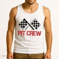 Pit Crew For Racing Car Parties Tank Top