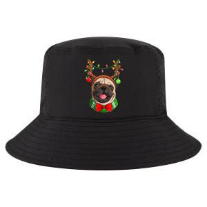 Pug Christmas Festive Cute Cool Comfort Performance Bucket Hat