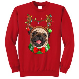 Pug Christmas Festive Cute Sweatshirt