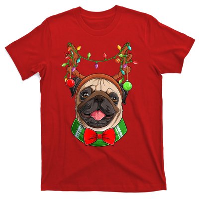 Pug Christmas Festive Cute T-Shirt