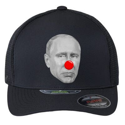 Putin Clown Funny Flexfit Unipanel Trucker Cap