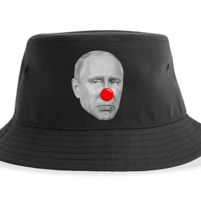 Putin Clown Funny Sustainable Bucket Hat