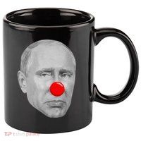 Putin Clown Funny 11oz C Handle Ceramic Mug