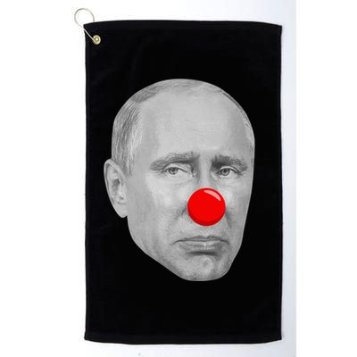 Putin Clown Funny Golf Towel