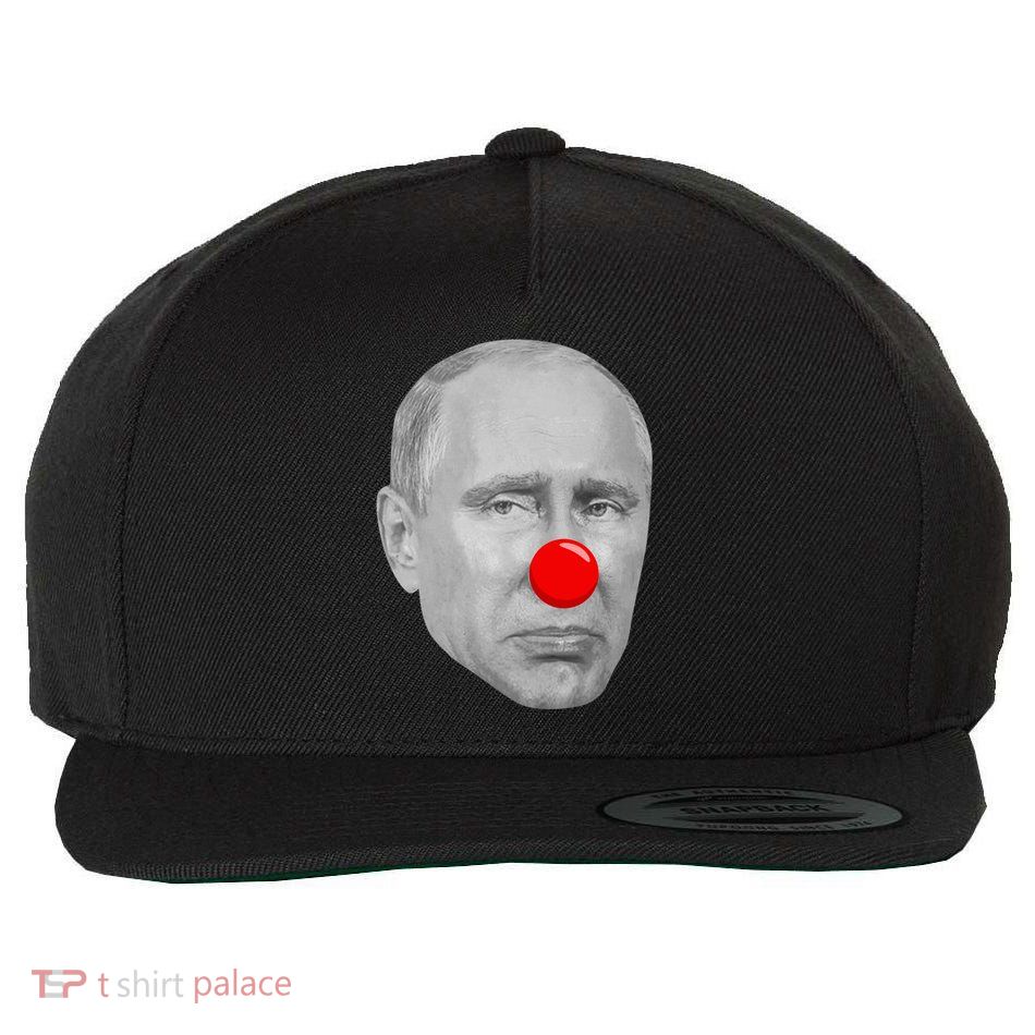 Putin Clown Funny Wool Snapback Cap