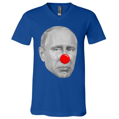 Putin Clown Funny V-Neck T-Shirt