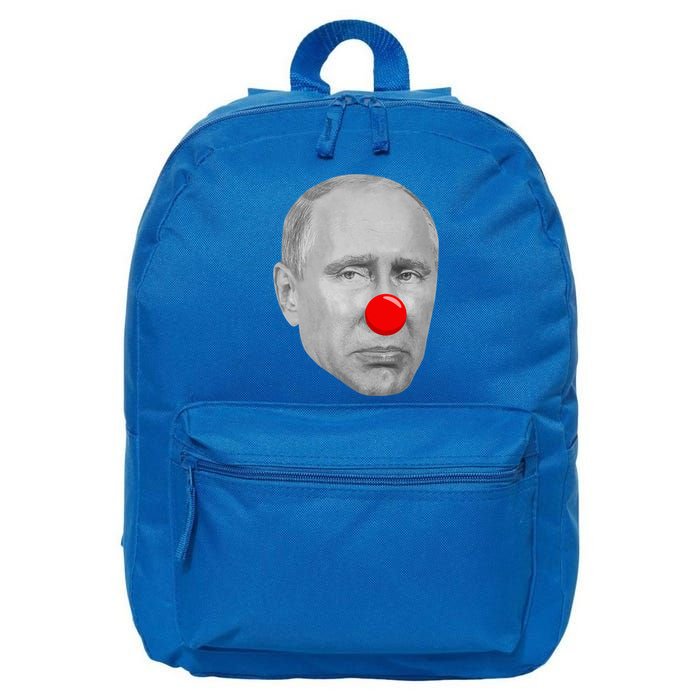 Putin Clown Funny 16 in Basic Backpack