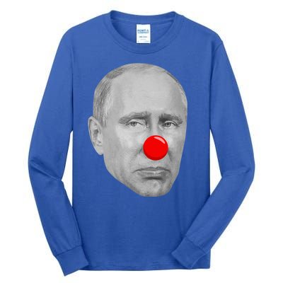 Putin Clown Funny Tall Long Sleeve T-Shirt