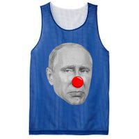 Putin Clown Funny Mesh Reversible Basketball Jersey Tank