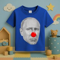 Putin Clown Funny Toddler T-Shirt