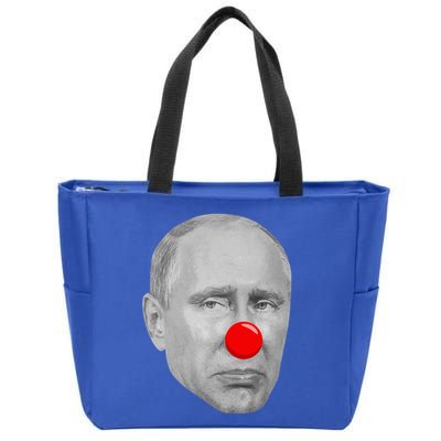 Putin Clown Funny Zip Tote Bag