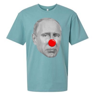 Putin Clown Funny Sueded Cloud Jersey T-Shirt