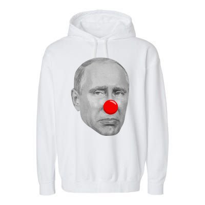 Putin Clown Funny Garment-Dyed Fleece Hoodie