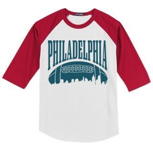 Philadelphia City Football its a philly thing Kids Colorblock Raglan Jersey