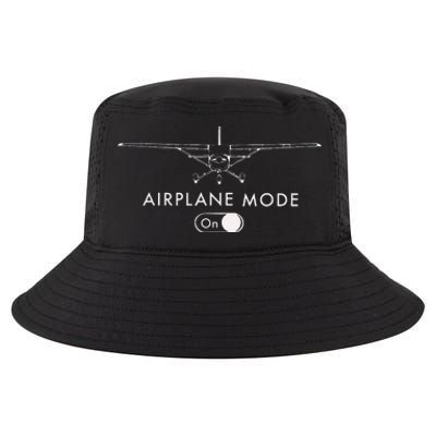 Pilot C172 Flying Gift Airplane Mode Cool Comfort Performance Bucket Hat