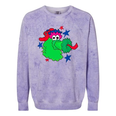 Phanatic Congrats Funny Colorblast Crewneck Sweatshirt