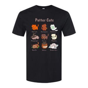 Potter Cats Funny Gifts For Cat Lovers Softstyle CVC T-Shirt