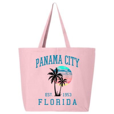 Panama City Florida Spring Vacations Beach Palm Trees Summer 25L Jumbo Tote