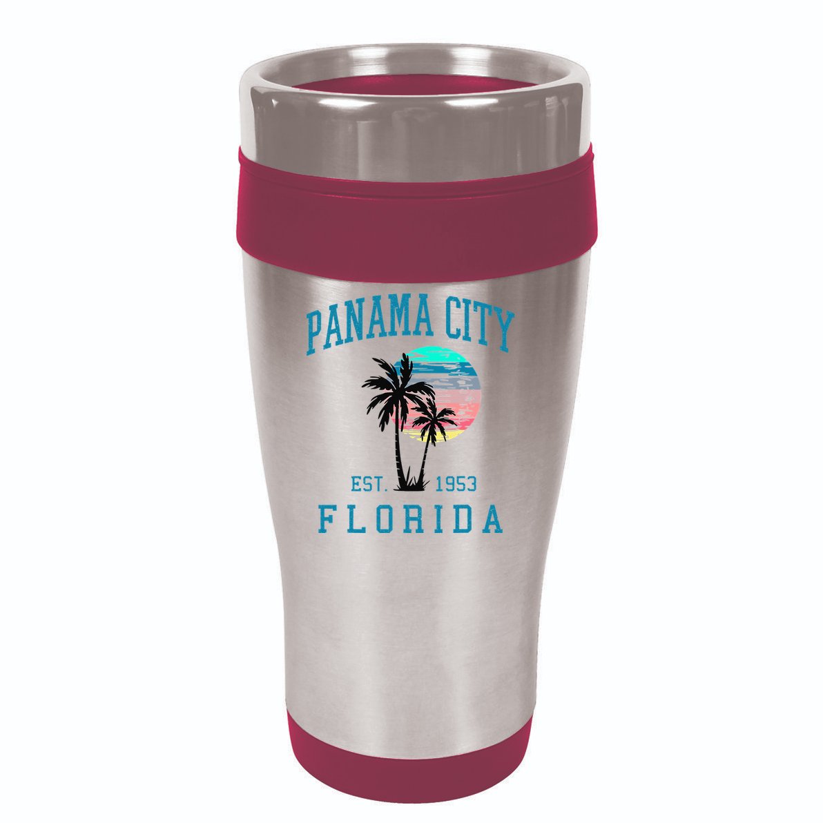 Panama City Florida Spring Vacations Beach Palm Trees Summer Tall Hoodie