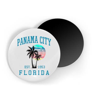 Panama City Florida Spring Vacations Beach Palm Trees Summer Magnet