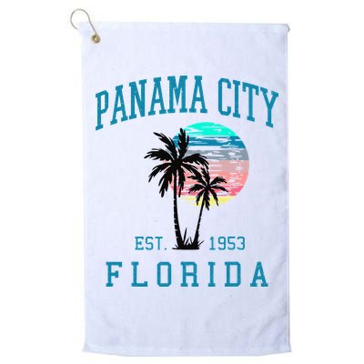 Panama City Florida Spring Vacations Beach Palm Trees Summer Golf Towel