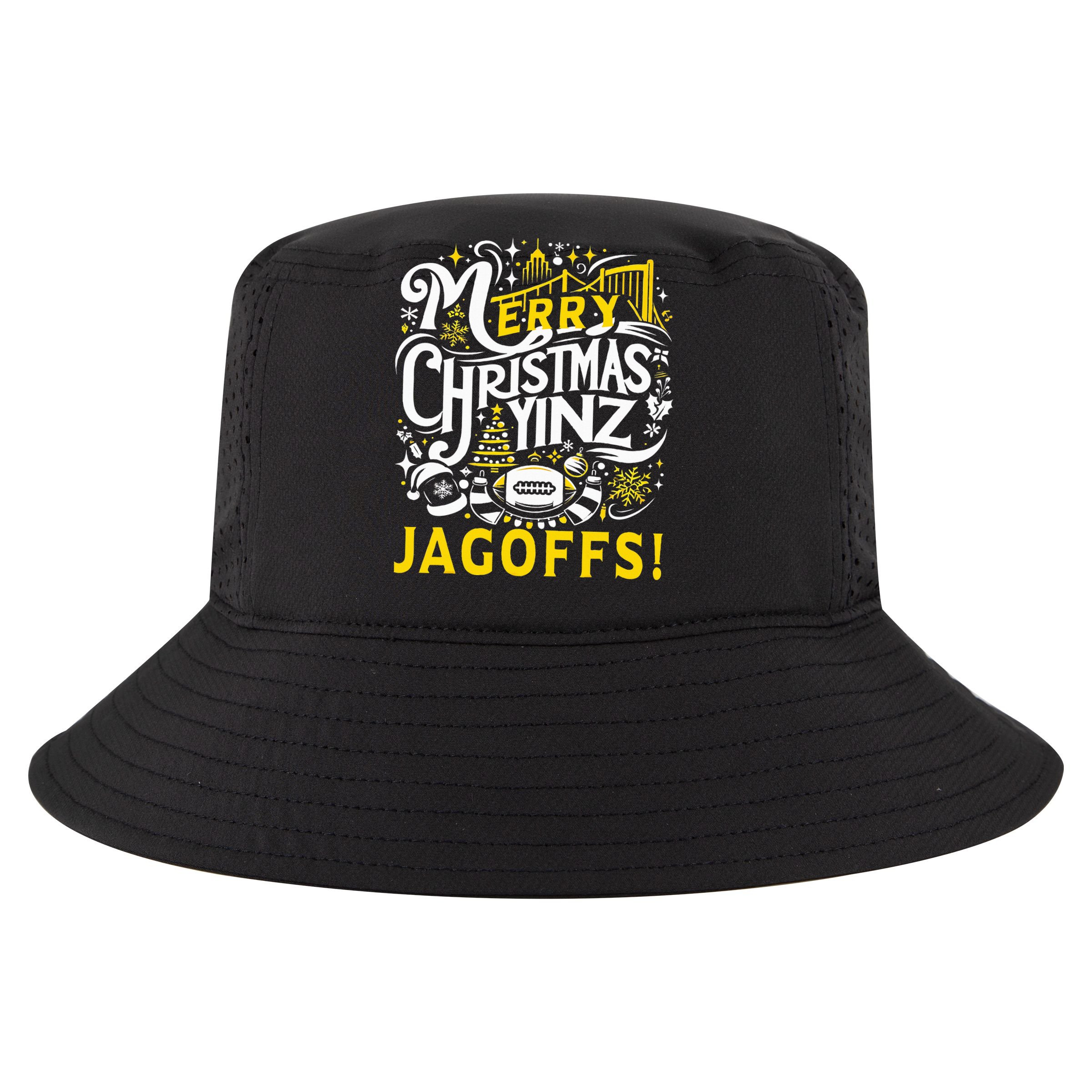 Pittsburgh Christmas Funny Yinz Jagoff Ugly Apron