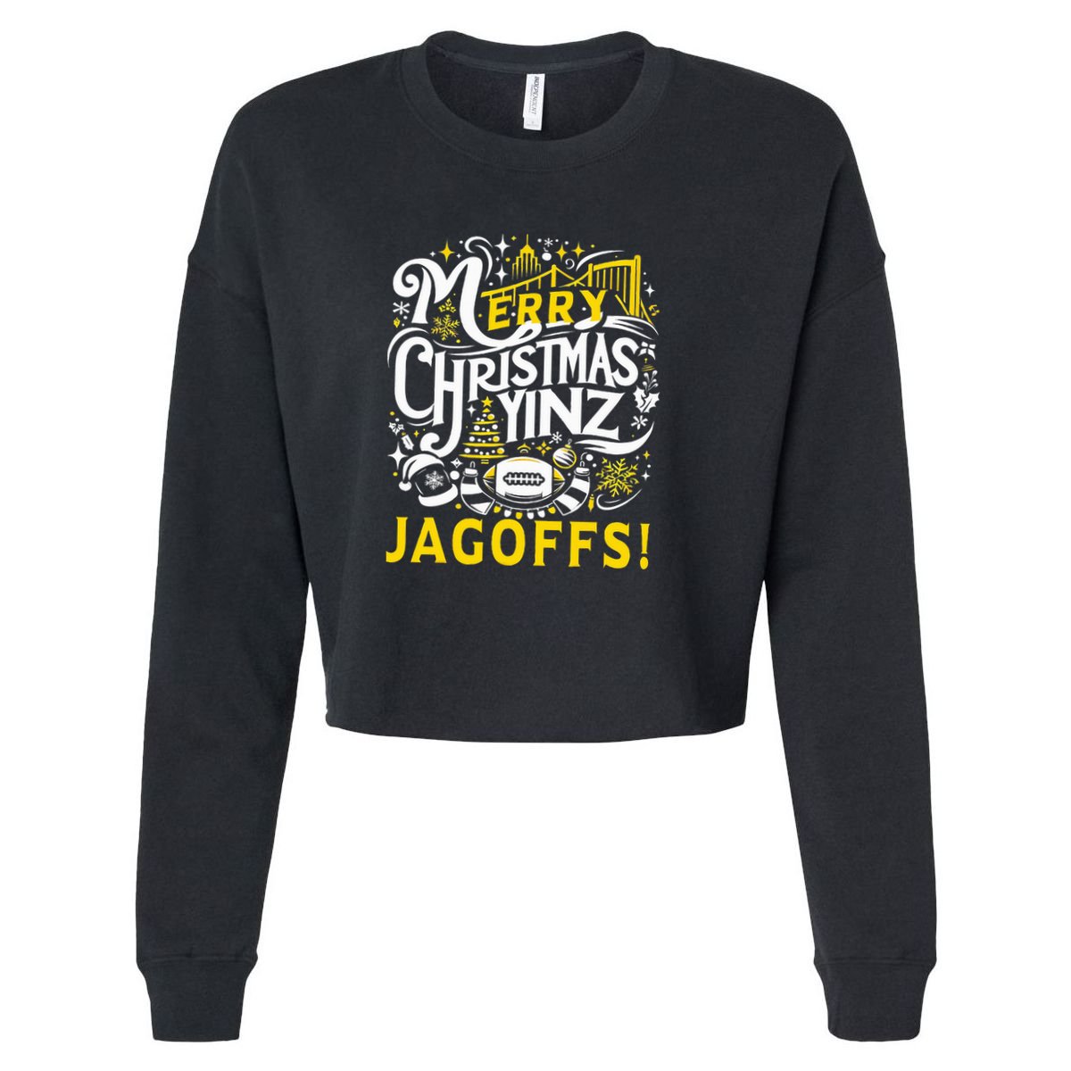 Pittsburgh Christmas Funny Yinz Jagoff Ugly Apron