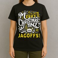 Pittsburgh Christmas Funny Yinz Jagoff Ugly T-Shirt
