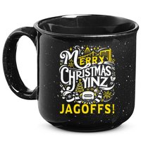 Pittsburgh Christmas Funny Yinz Jagoff Ugly 15oz Campfire Ceramic Mug