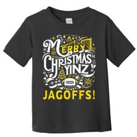 Pittsburgh Christmas Funny Yinz Jagoff Ugly Toddler T-Shirt
