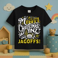 Pittsburgh Christmas Funny Yinz Jagoff Ugly Toddler T-Shirt